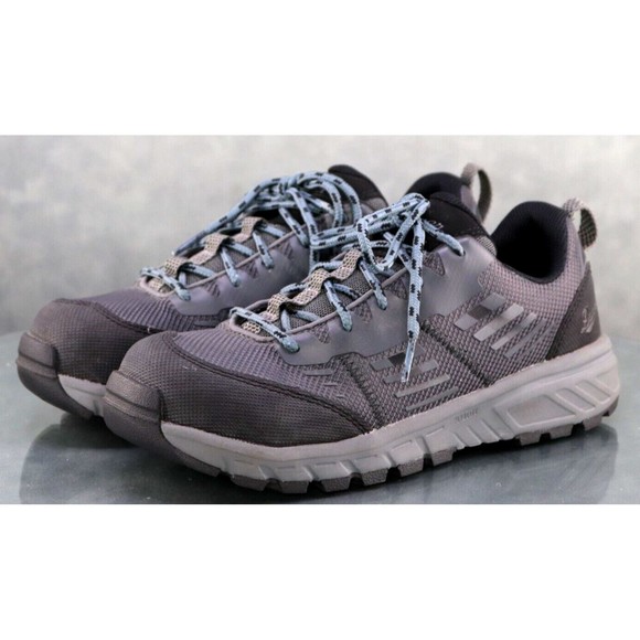 Danner Run Time 3 $150 Women's Composite Toe Work Shoes Size 6 Black Blue